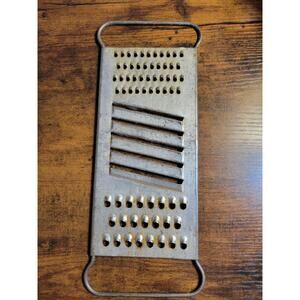 Vintage All in One Stainless Steel Shredder/Grater - 11-1/2" x 4-3/4"